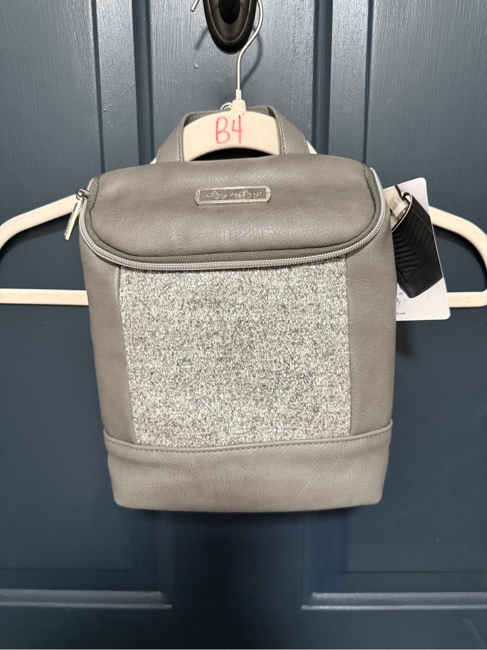 Itzy Ritzy Insulated Bottle Bag Grey